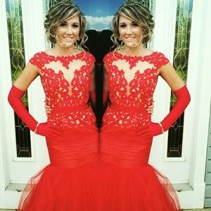 Sherri Hill Mermaid Prom Gown